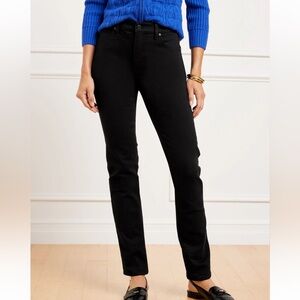 Lauren Ralph Lauren Black Premier Straight Leg Jeans